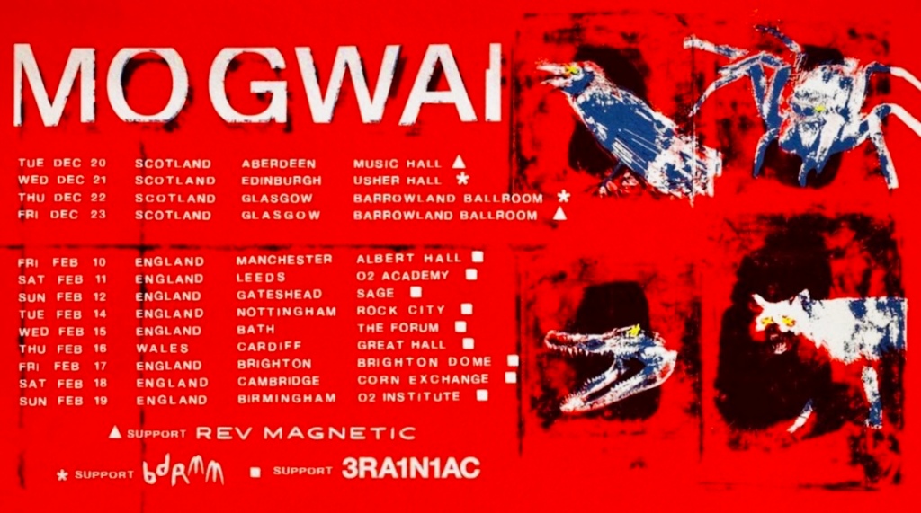 Mogwai // 3RA1N1AC // Live @ Brighton Dome, UK // 17.02.2023
